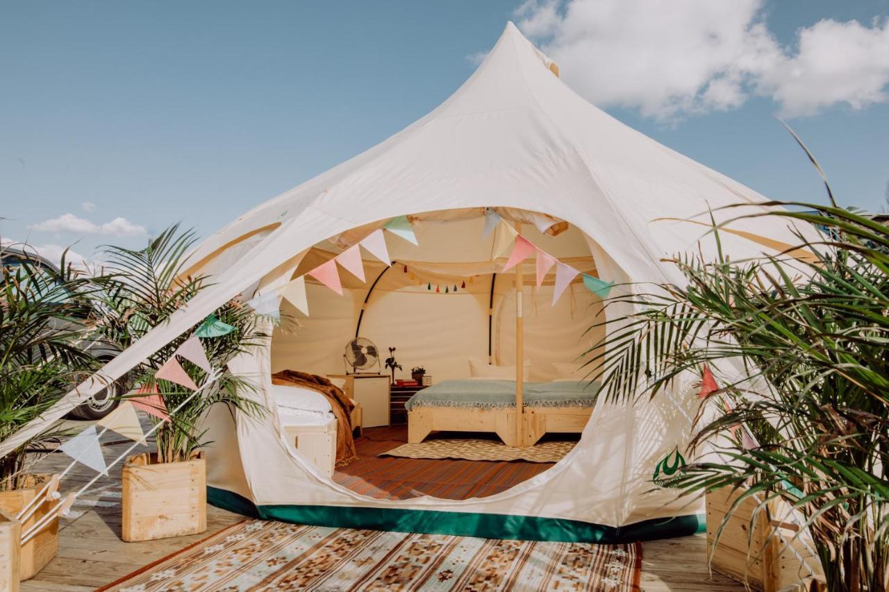 Glampingresort Raus Am See In Spaden Schiffdorf Ngoại thất bức ảnh