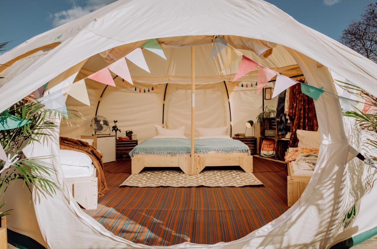 Glampingresort Raus Am See In Spaden Schiffdorf Ngoại thất bức ảnh